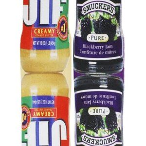 NEW 2 Pair- 1 Peanut Butter and Jelly and 1 Kool-Aid Pair of Socks